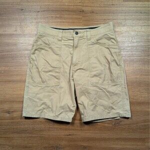 Wrangler ATG Performance Utility Shorts Men's Size 32 Khaki Outdoors Hiking